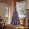 6.5ft. Pre-Lit Fashion Purple Artificial Christmas Tree, Clear Lights